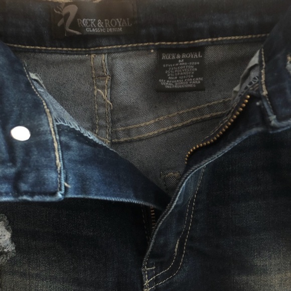 High waisted jean shorts - Picture 4 of 4